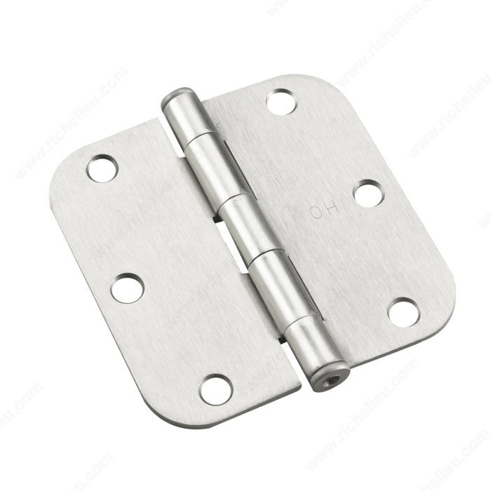 Round Door Hinges – All Sizes Available, Heavy Duty Steel Hinges for Doors, Gates and Cabinets, Smooth Action Hardware for Home, Furniture, Construction and Industrial Projects